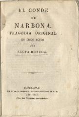 El Conde de Narbona. Tragedia original en cinco actos