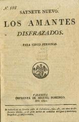 Los amantes disfrazados :